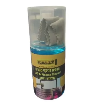 ספריי ניקוי מסכים SALLY LCD screen cleaning spray + cloth 200 ml