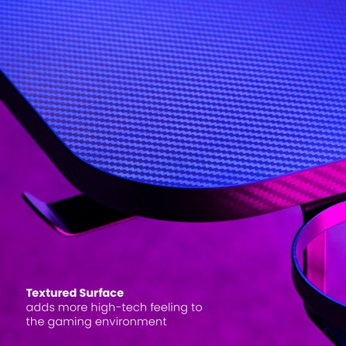 Игровой стол в форме L LUMI GMD09-2 L GMD09-2 Цвет:черный