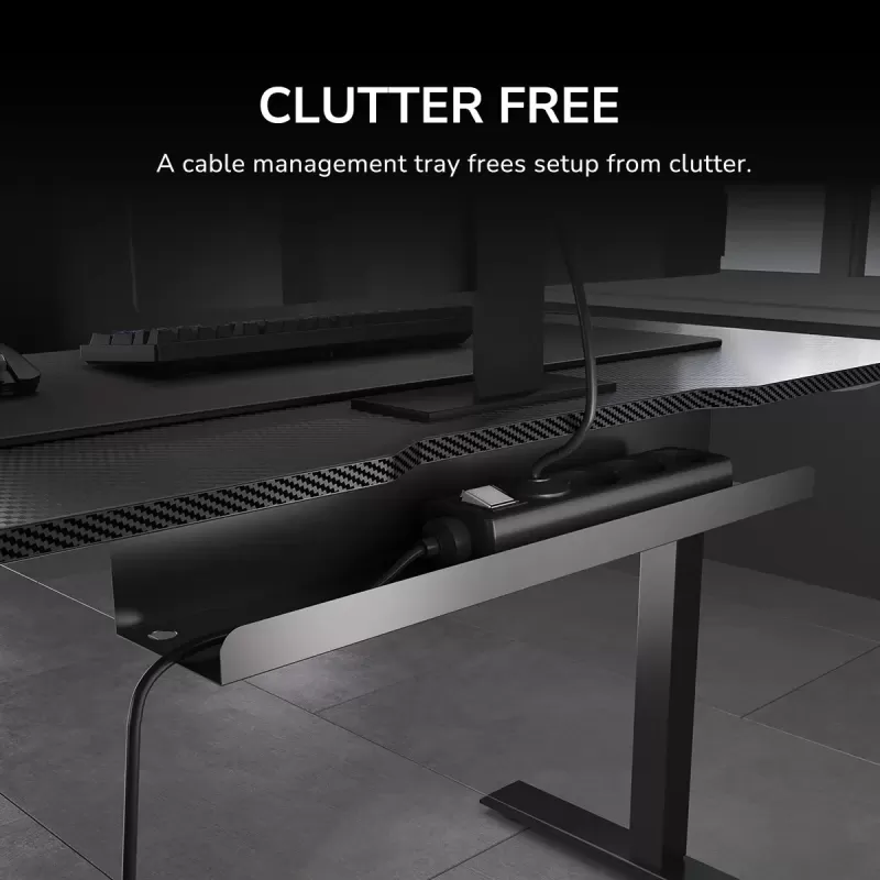 Gaming Desk COUGAR E-Ares 120 3MARS1SB.0001 Color:black Gaming Desk COUGAR E-Ares 120 3MARS1SB.0001 Color:black