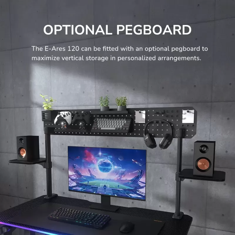 Gaming Desk COUGAR E-Ares 120 3MARS1SB.0001 Color:black Gaming Desk COUGAR E-Ares 120 3MARS1SB.0001 Color:black