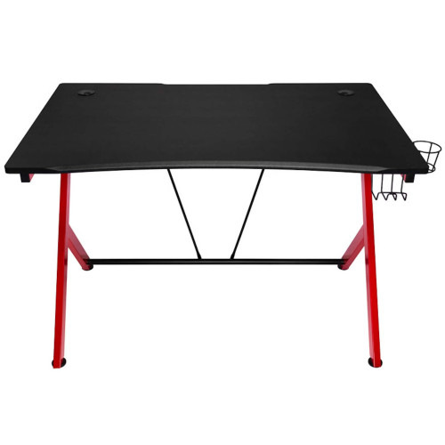 Gaming Desk Nitro Concepts D12 DESK שחור אדום NC-GP-DK-010 Color:black, red