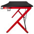 Gaming Desk Nitro Concepts D12 DESK שחור אדום NC-GP-DK-010 Color:black, red