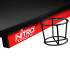 Gaming Desk Nitro Concepts D12 DESK שחור אדום NC-GP-DK-010 Color:black, red