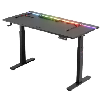 שולחן גיימינג 1St Player F.A.S.T. Gaming FAST-RGB-BK-IL צבע שחור