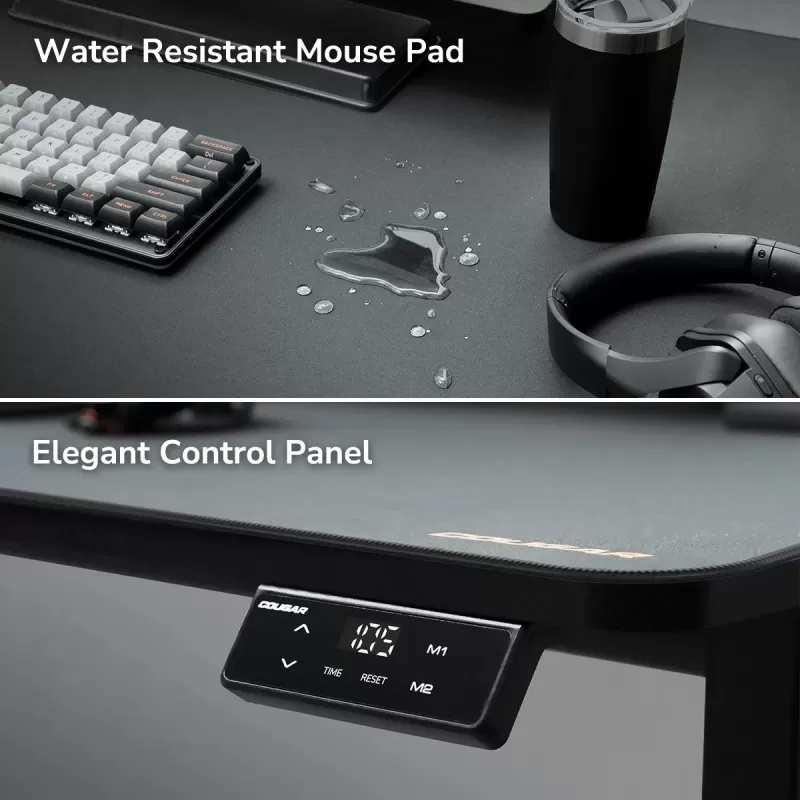Gaming Desk COUGAR E-STAR 140 3MSTA3WB.0001 Color:black Gaming Desk COUGAR E-STAR 140 3MSTA3WB.0001 Color:black
