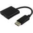 כבל מתאם DP TO HDMI + אודיו באורך 0.2 מטר 53231K/0.2