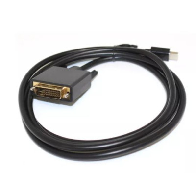 כבל Gold Touch Mini DP To DVI Cable 1.8m CH-MINI-DP-DVI-1.8 צבע שחור.. כבל Gold Touch Mini DP To DVI Cable 1.8m CH-MINI-DP-DVI-1.8 צבע שחור..