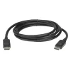 כבל ATEN 3m DisplayPort rev.1.4 2L-7D03DP-1 צבע שחור