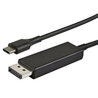 כבל USB-C Male to DP Male 3m support 4K@60HZ C31-44-3 כבל USB-C Male to DP Male 3m support 4K@60HZ C31-44-3