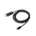 Кабель Gold Touch USB3.1 Type C to DP Cable 1.8M CH-USB3.1-DP-1.8 Цвет:черный Кабель Gold Touch USB3.1 Type C to DP Cable 1.8M CH-USB3.1-DP-1.8 Цвет:черный