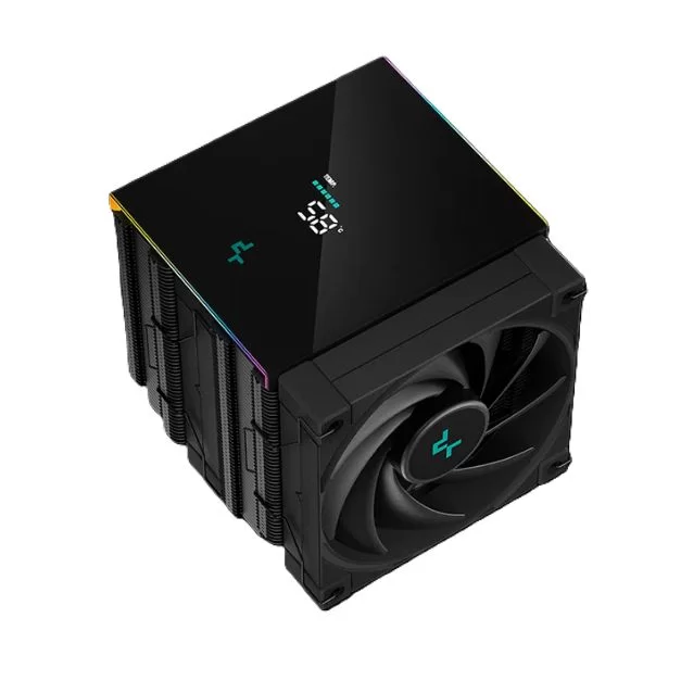 קירור למעבד DEEPCOOL AK620 DIGITAL צבע שחור