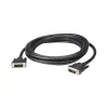 DVI cable ATEN 2L-7D03DD 3M Dual-link DVI Cable D03DD Color:black