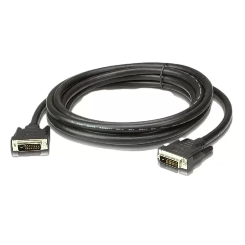 DVI cable ATEN 2L-7D03DD 3M Dual-link DVI Cable D03DD Color:black