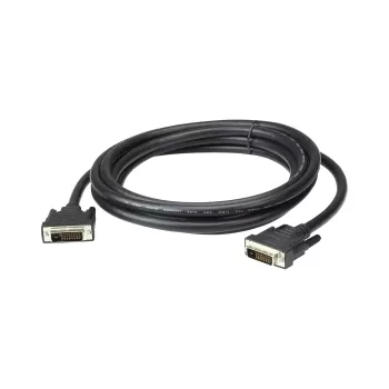 DVI cable ATEN 2L-7D03DD 3M Dual-link DVI Cable D03DD Color:black