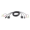 DVI-кабель ATEN 5M USB DVI-D Single Link KVM Cable 2L-7D05U D05U Цвет:чёрный
