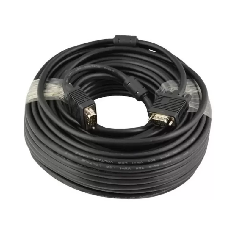 כבל Gold Touch VGA 15-Pin Male to Male Cable 30m CH-VGA-30-MM כבל Gold Touch VGA 15-Pin Male to Male Cable 30m CH-VGA-30-MM