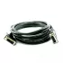 Cable Gold Touch DVI 24+1 To DVI 24+1 10m CH-DVI-10