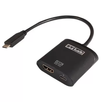 Screen Adapter St-Lab USB-C to HDMI & PD Adapter ST-U-1990 Screen Adapter St-Lab USB-C to HDMI & PD Adapter ST-U-1990