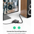 Адаптер UGREEN HDMI 2.0 2-in To 2-out + Optical (SPDIF) / 3.5" mm Switcher 70689