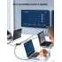 Адаптер UGREEN HDMI 2.0 2-in To 2-out + Optical (SPDIF) / 3.5" mm Switcher 70689