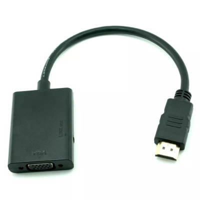 Адаптер для Экрана Gold Touch HDMI To VGA With Audio Output CH-HD-VGA-A.. Адаптер для Экрана Gold Touch HDMI To VGA With Audio Output CH-HD-VGA-A..