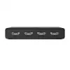 מתאם UGREEN HDMI 2.0 2-in To 4-out + Optical (SPDIF) / 3.5" mm Switcher 70690