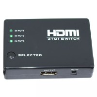מתאם למסך Gold Touch HDMI Switch 1 To 3 Port with IR Remote E-HDMI-SW-3 מתאם למסך Gold Touch HDMI Switch 1 To 3 Port with IR Remote E-HDMI-SW-3