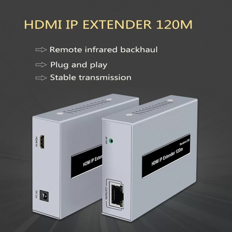 מאריך HDMI Gold Touch HDMI Extender Receiver up to 120m HDMI-EX120-OTM-R