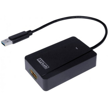 Adapter St-Lab USB3.0 to HDMI Adapter ST-U-1510 Color:black.. Adapter St-Lab USB3.0 to HDMI Adapter ST-U-1510 Color:black..