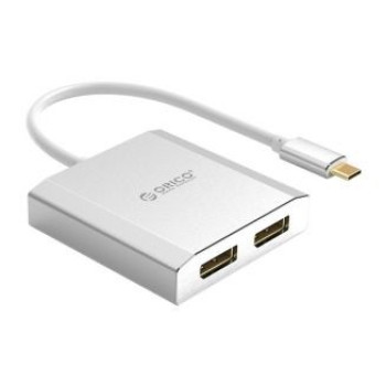 Адаптер Orico Type-C To Dual DP Adapter XD-CF2DP4