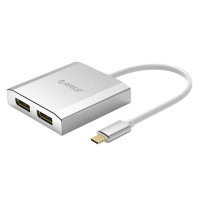 Адаптер Orico Type-C To Dual DP Adapter XD-CF2DP4 Адаптер Orico Type-C To Dual DP Adapter XD-CF2DP4