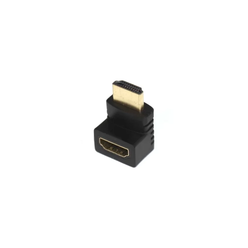 Adapter Gold Touch HDMI Male To Female 90° Adapter - Up CH-HD-MF-UP Color:black