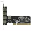 Карта Расширения St-Lab U-166 PCI to USB 2.0 4+1 Ports U-166 Карта Расширения St-Lab U-166 PCI to USB 2.0 4+1 Ports U-166