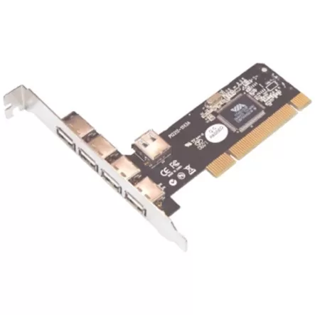 Карта Расширения St-Lab U-166 PCI to USB 2.0 4+1 Ports U-166 Карта Расширения St-Lab U-166 PCI to USB 2.0 4+1 Ports U-166