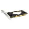 Expansion Card IPPON PCIe5.0 x16 to 2xU.2 (SFF-8639) + MCIO x8 CST-PUM03 Color:black