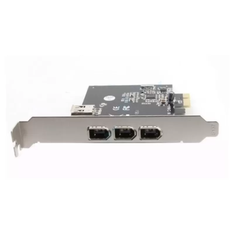 Expansion Card Gold Touch PCI Express FireWire Card SU-PCIE-1394