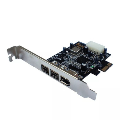 Карта Расширения St-Lab FireWire PCI-E IEEE1394a+b COMBO ST-F-301 Карта Расширения St-Lab FireWire PCI-E IEEE1394a+b COMBO ST-F-301