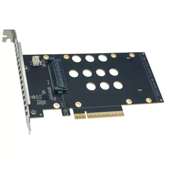Expansion Card IPPON PCIe Gen 5.0 x8 to 2x SFF-8639 U.2/U.3 Adapter CST-PU2002