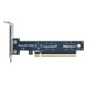 Expansion Card IPPON PCIe5.0 x16 to 2xMCIO X8 Adapter CST-PM2E Color:black