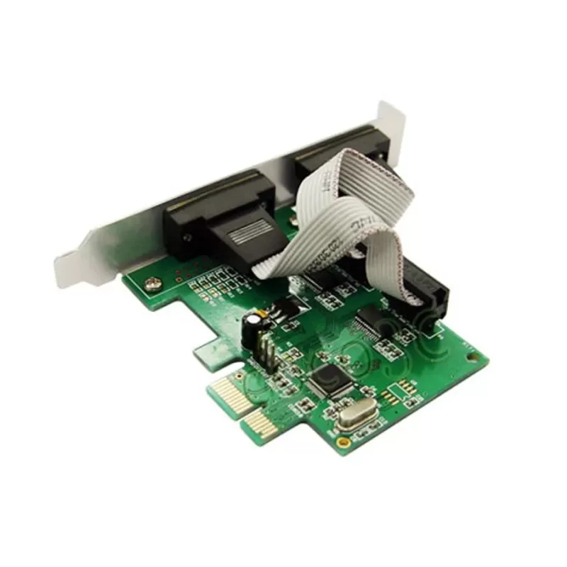 Expansion Card Gold Touch 2 Ports RS232 PCI Express Card SU-PCIE-2S