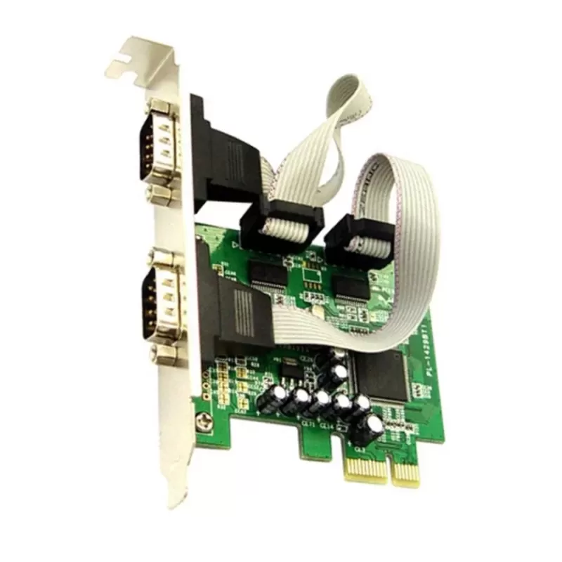 Expansion Card Gold Touch 2 Ports RS232 PCI Express Card SU-PCIE-2S
