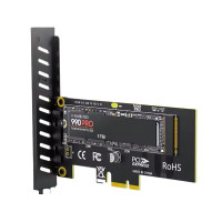 Карта Расширения PCIe x1 to M.2 Adapter Support 2280 M.2 PCIe x1 to M.2 Adapter