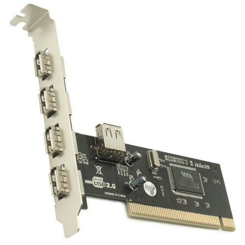 כרטיס הרחבה Gold Touch PCI Card 4 1Port USB2.0 SU-PCI-4USB