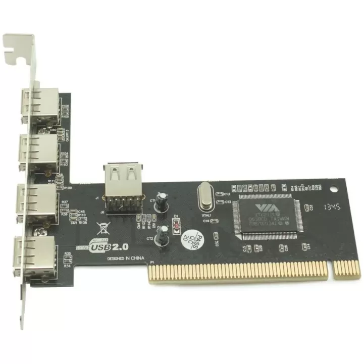 כרטיס הרחבה Gold Touch PCI Card 4+1 Port USB2.0 SU-PCI-4USB כרטיס הרחבה Gold Touch PCI Card 4+1 Port USB2.0 SU-PCI-4USB