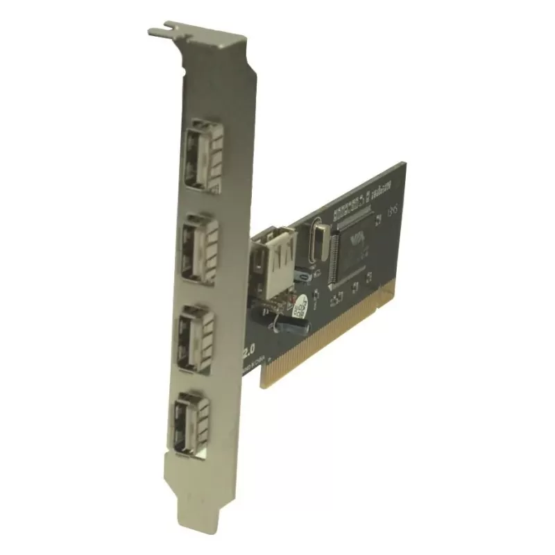 כרטיס הרחבה Gold Touch PCI Card 4+1 Port USB2.0 SU-PCI-4USB כרטיס הרחבה Gold Touch PCI Card 4+1 Port USB2.0 SU-PCI-4USB