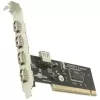 כרטיס הרחבה Gold Touch PCI Card 4+1 Port USB2.0 SU-PCI-4USB כרטיס הרחבה Gold Touch PCI Card 4+1 Port USB2.0 SU-PCI-4USB