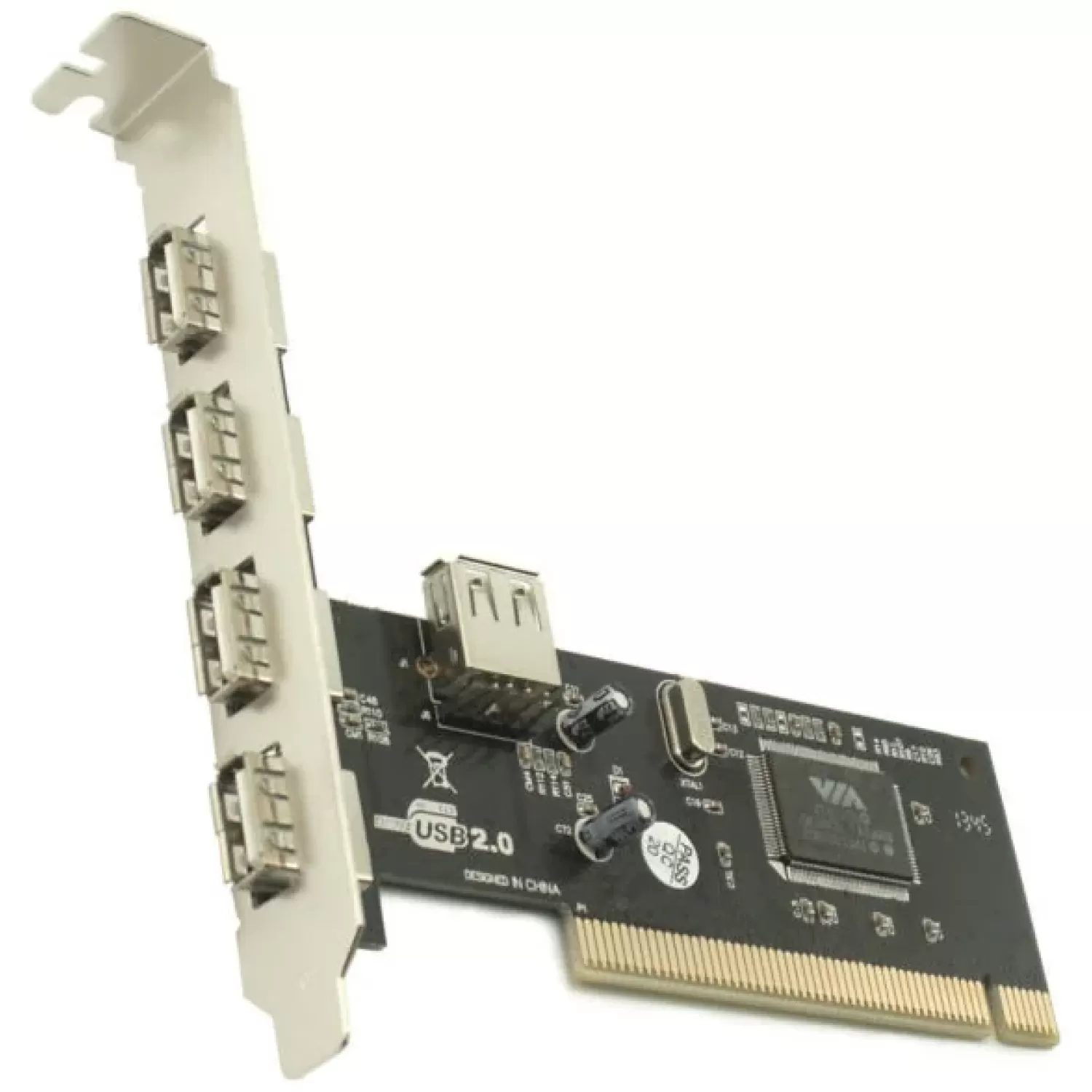 Expansion Card Gold Touch PCI Card 4 1Port USB2.0 SU-PCI-4USB