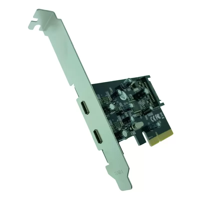 כרטיס הרחבה Gold Touch PCIe Card With 2Ports USB3.1 Type C SU-PCIE-USBC-2