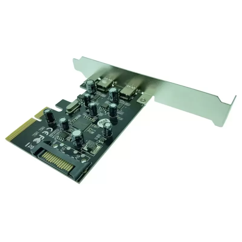 כרטיס הרחבה Gold Touch PCIe Card With 2Ports USB3.1 Type C SU-PCIE-USBC-2