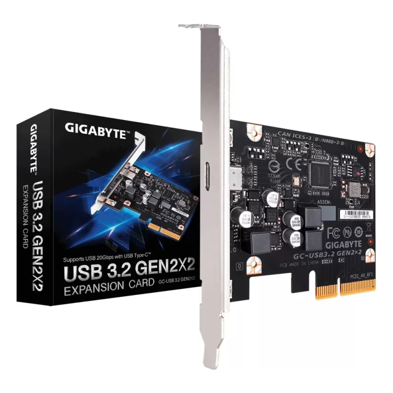 כרטיס הרחבה Gigabyte GC-USB 3.2 GEN2X2 - יבואן רשמי